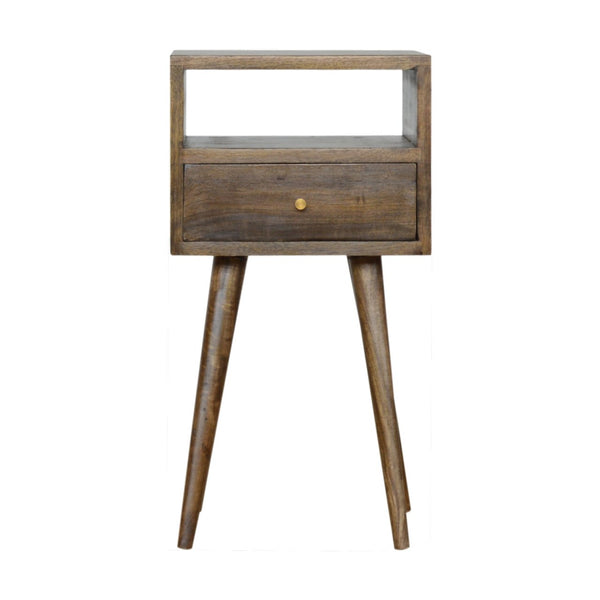 Mini Grey Washed Bedside-TrendGoat