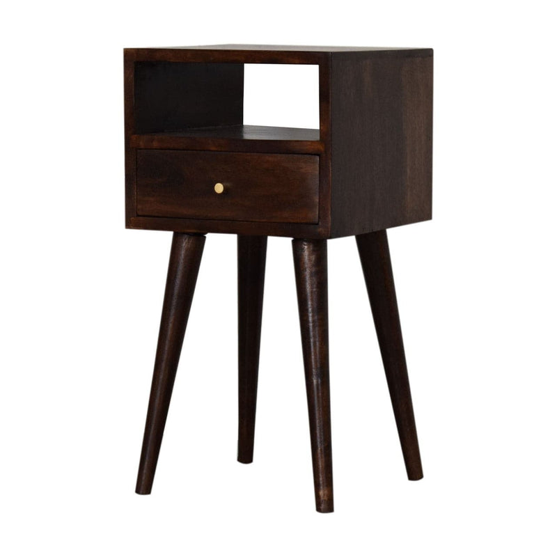 Mini Walnut Bedside-TrendGoat