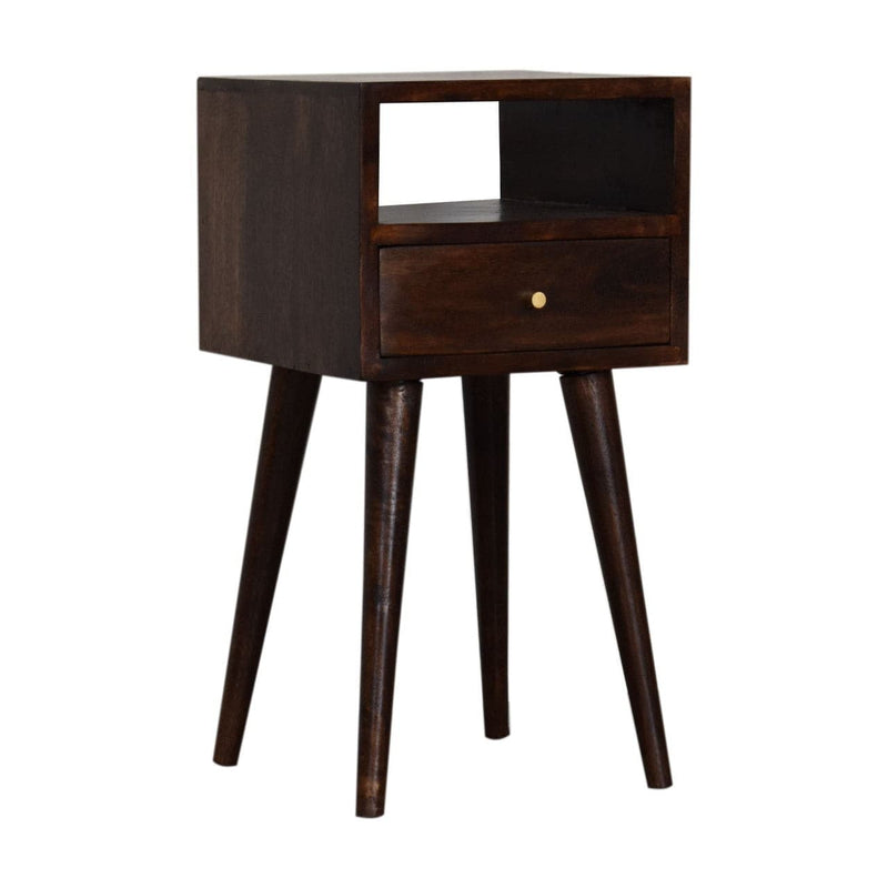 Mini Walnut Bedside-TrendGoat