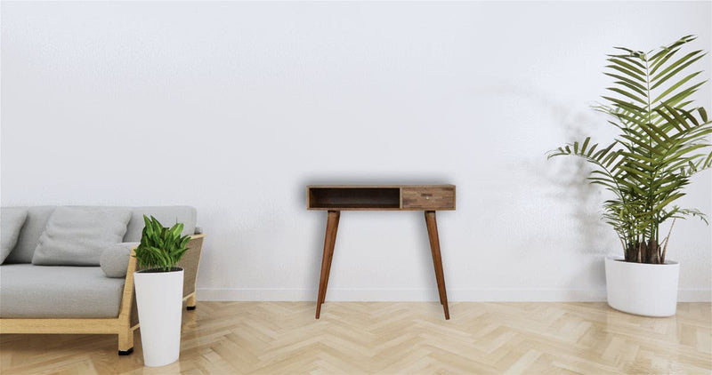 Mixed Oak-ish Writing Desk-TrendGoat