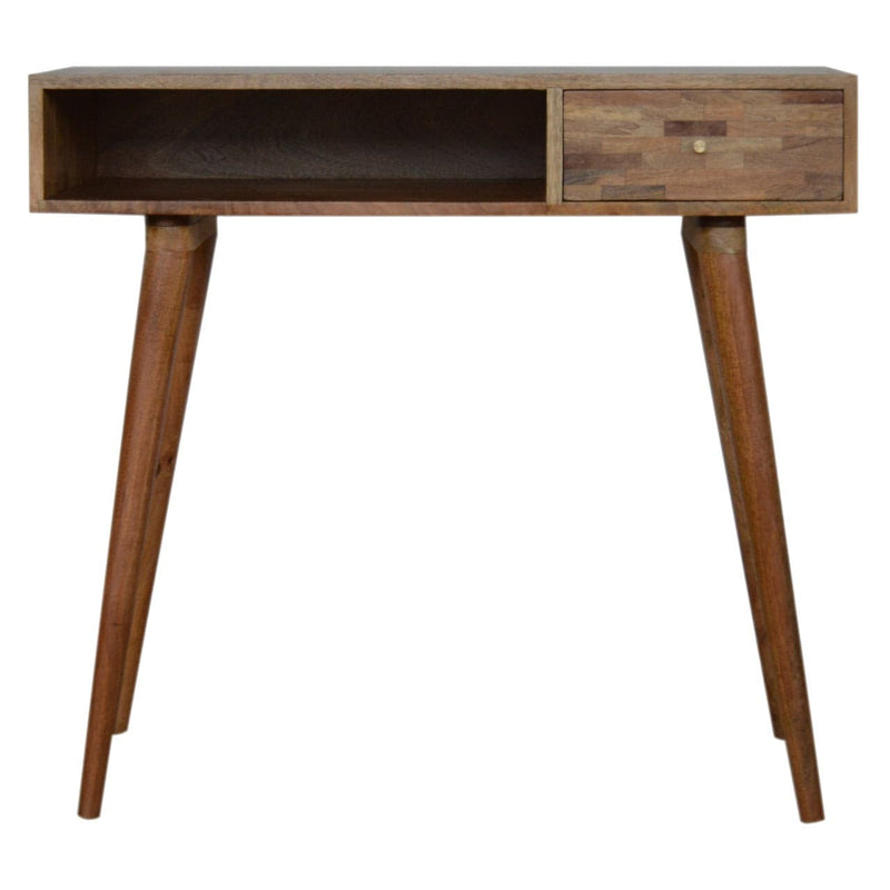 Mixed Oak-ish Writing Desk-TrendGoat