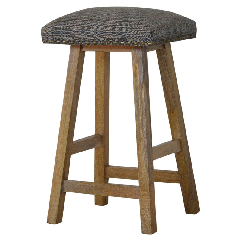 Multi Tweed Bar Stool-TrendGoat