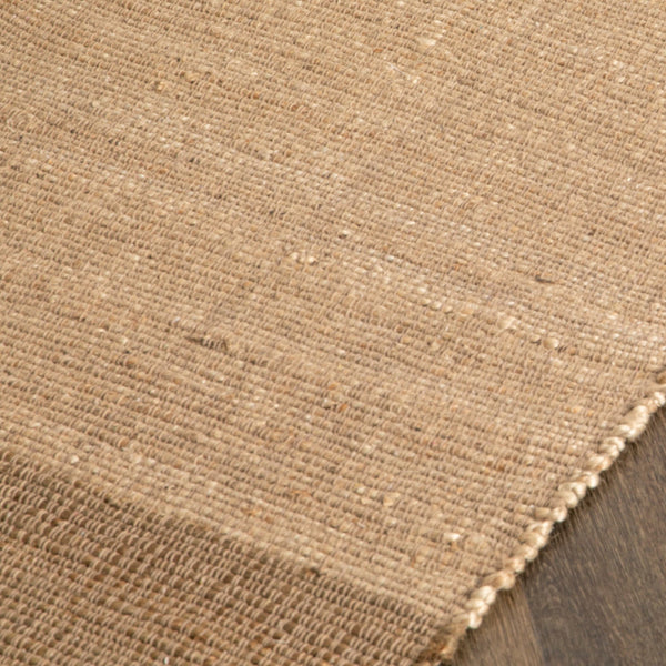 Natural Tones Jute & Cotton Runner Rug (60 x 230cm)-TrendGoat