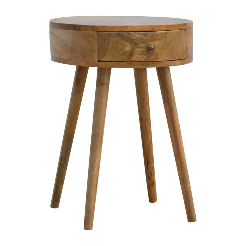 Nordic Circular Shaped Bedside-TrendGoat