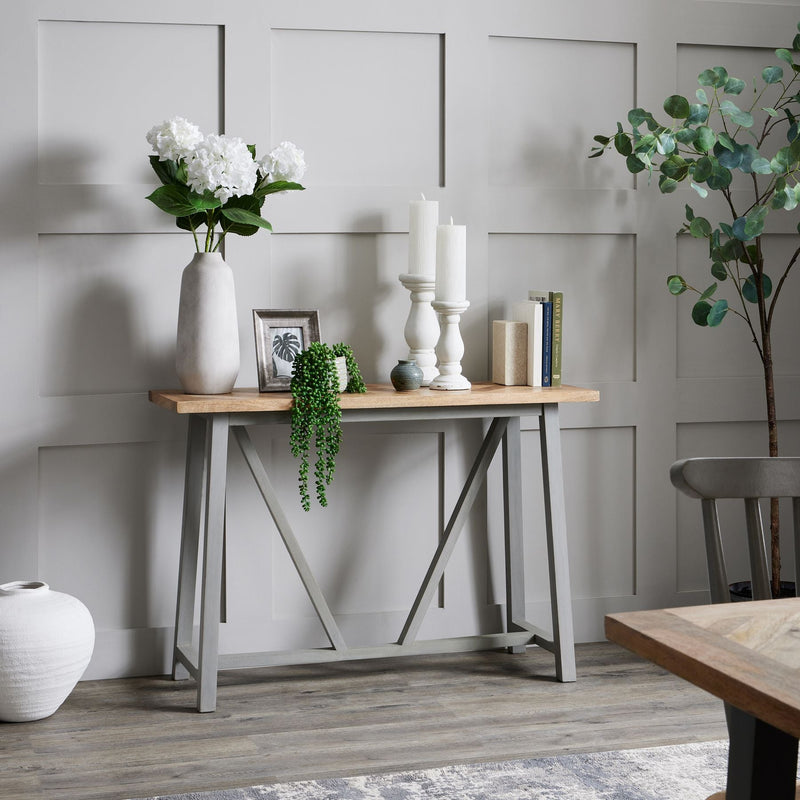 Nordic Grey Collection Console Table-TrendGoat