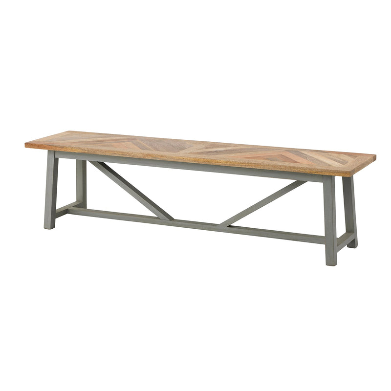 Nordic Grey Collection Dining Bench-TrendGoat