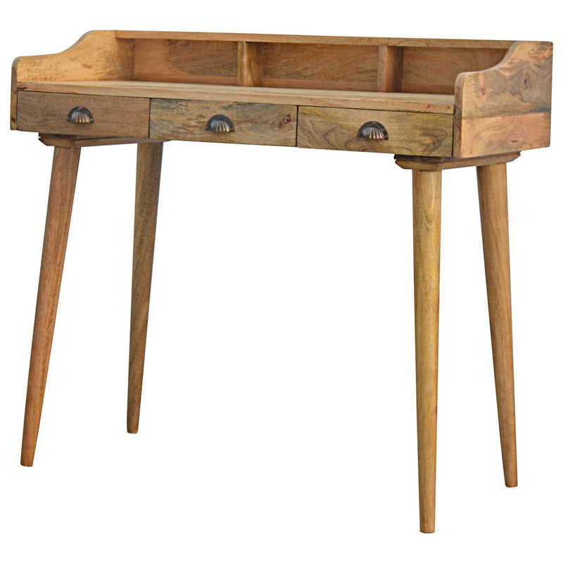 Nordic Style Gallery Back Writing Desk-TrendGoat