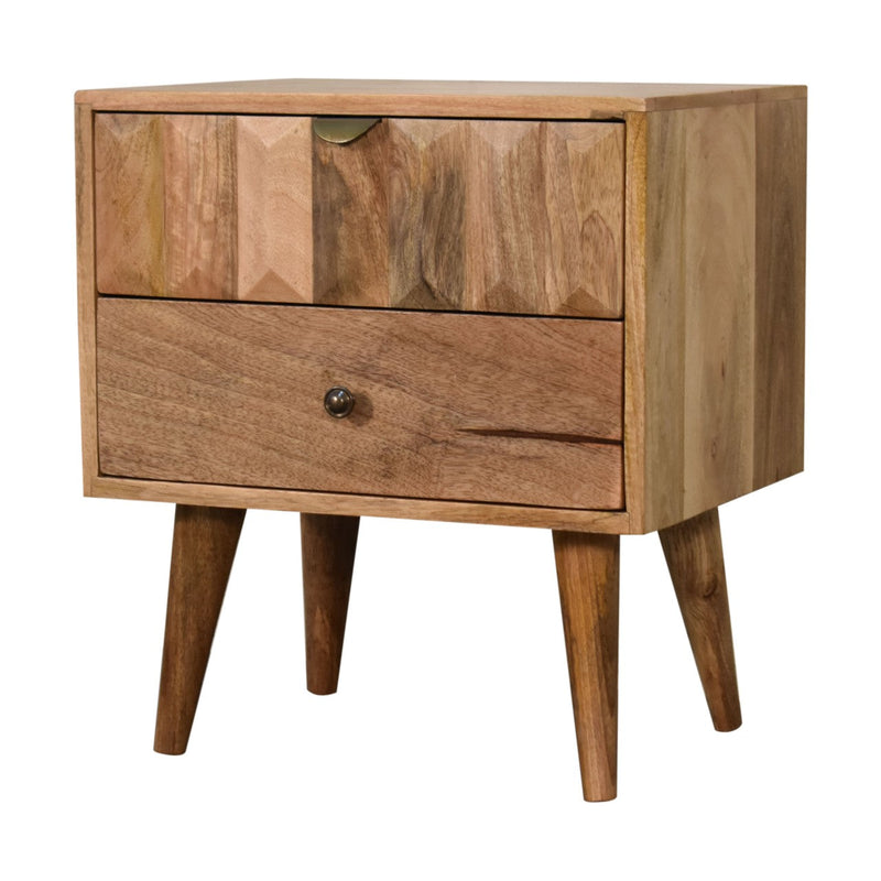 Oak-ish Prism Bedside-TrendGoat