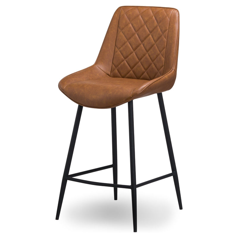 Oslo Tan Bar Chair-TrendGoat