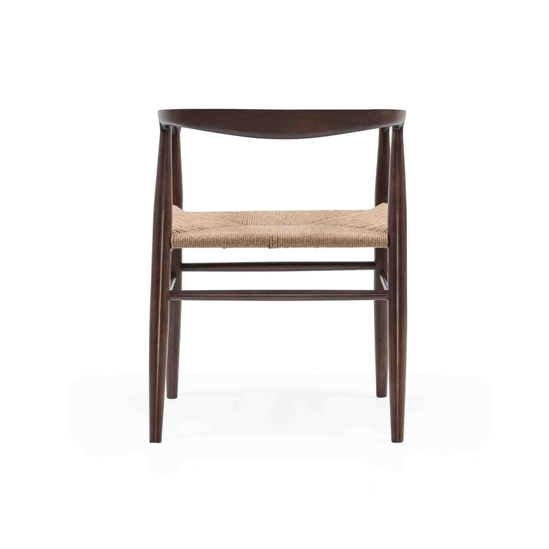 Scandinavian Inspired Rope Cord Dining chair-TrendGoat