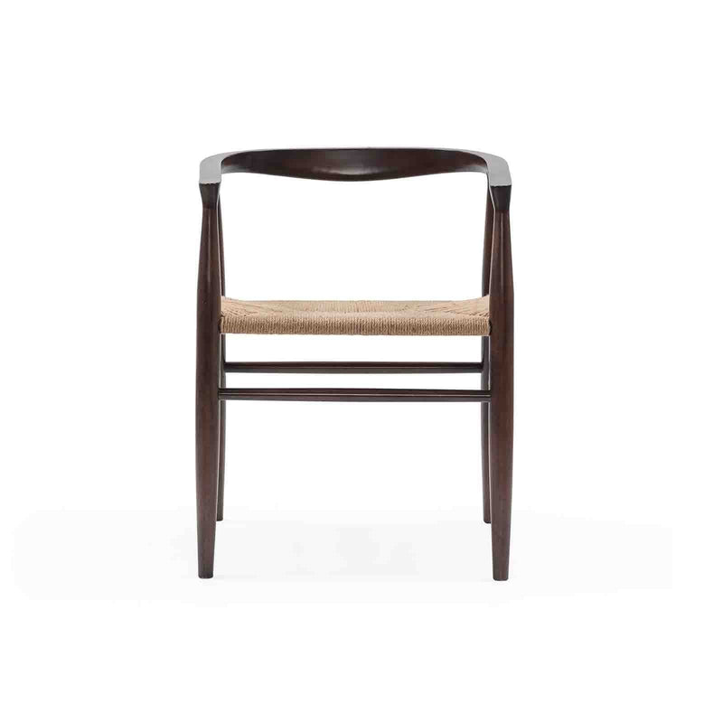 Scandinavian Inspired Rope Cord Dining chair-TrendGoat