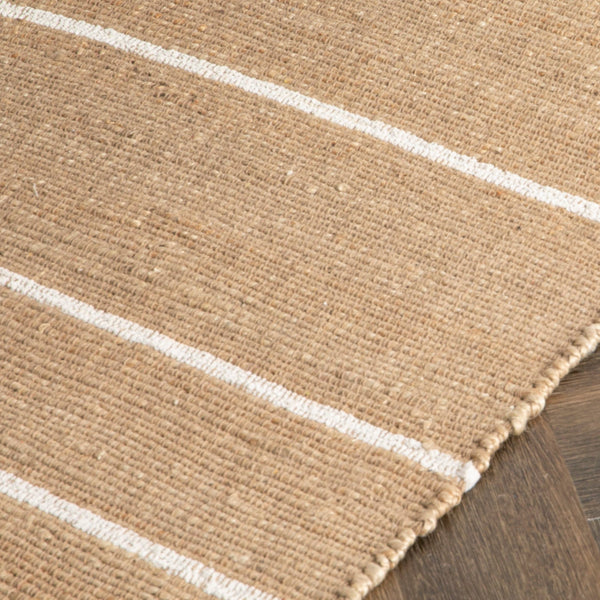 Striped Jute Runner Rug (60 x 230cm)-TrendGoat