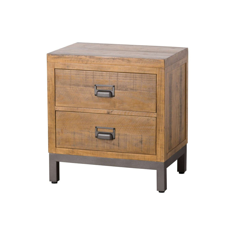 The Draftsman Collection Two Drawer Bedside-TrendGoat