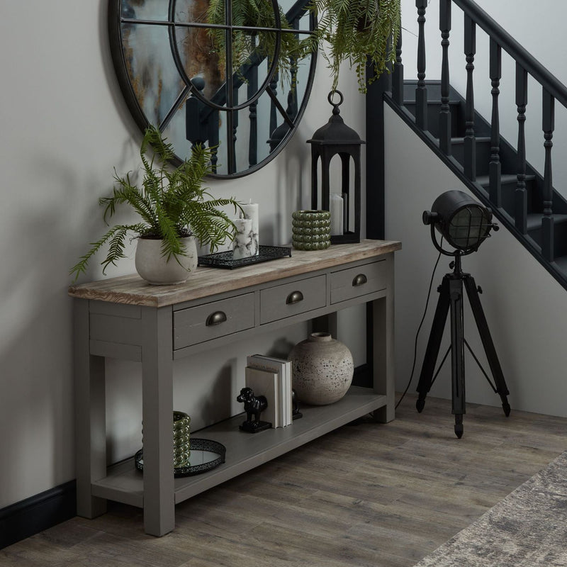 The Oxley Collection Three Drawer Console Table-TrendGoat