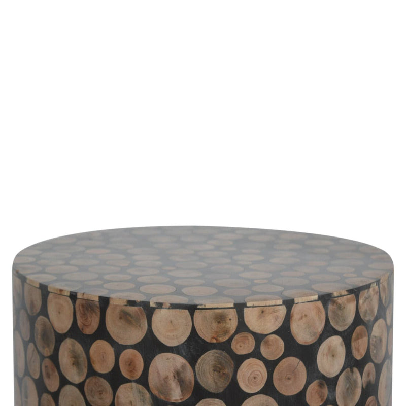 Tree Trunk Style Footstool-TrendGoat