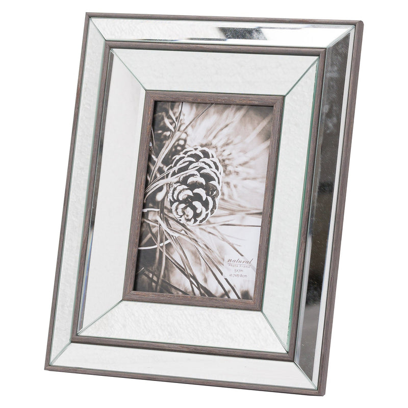 Tristan Mirror And Wood 5X7 Frame-TrendGoat