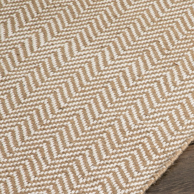 Zig Zag Jute Runner Rug (60 x 230cm)-TrendGoat